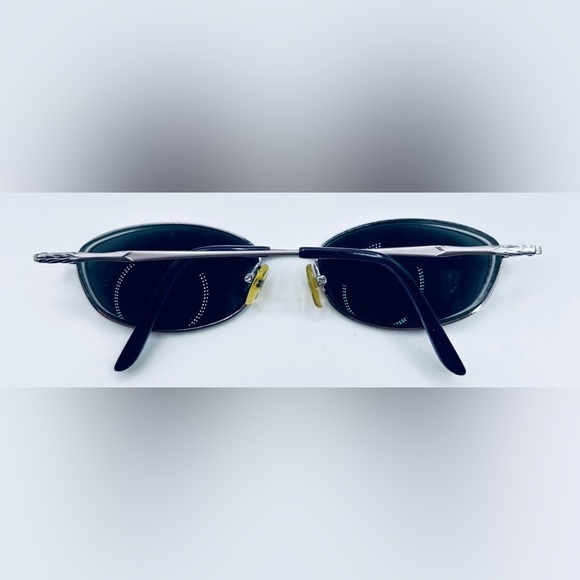 Maryland 112 Silver Purple Oval Sunglasses Frames Only - Picture 4 of 8